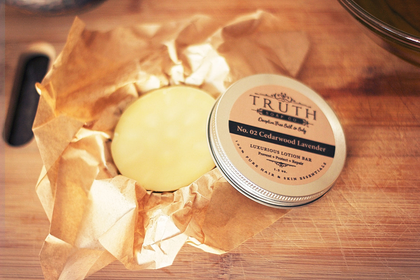 Cedarwood Lavender Lotion Bar